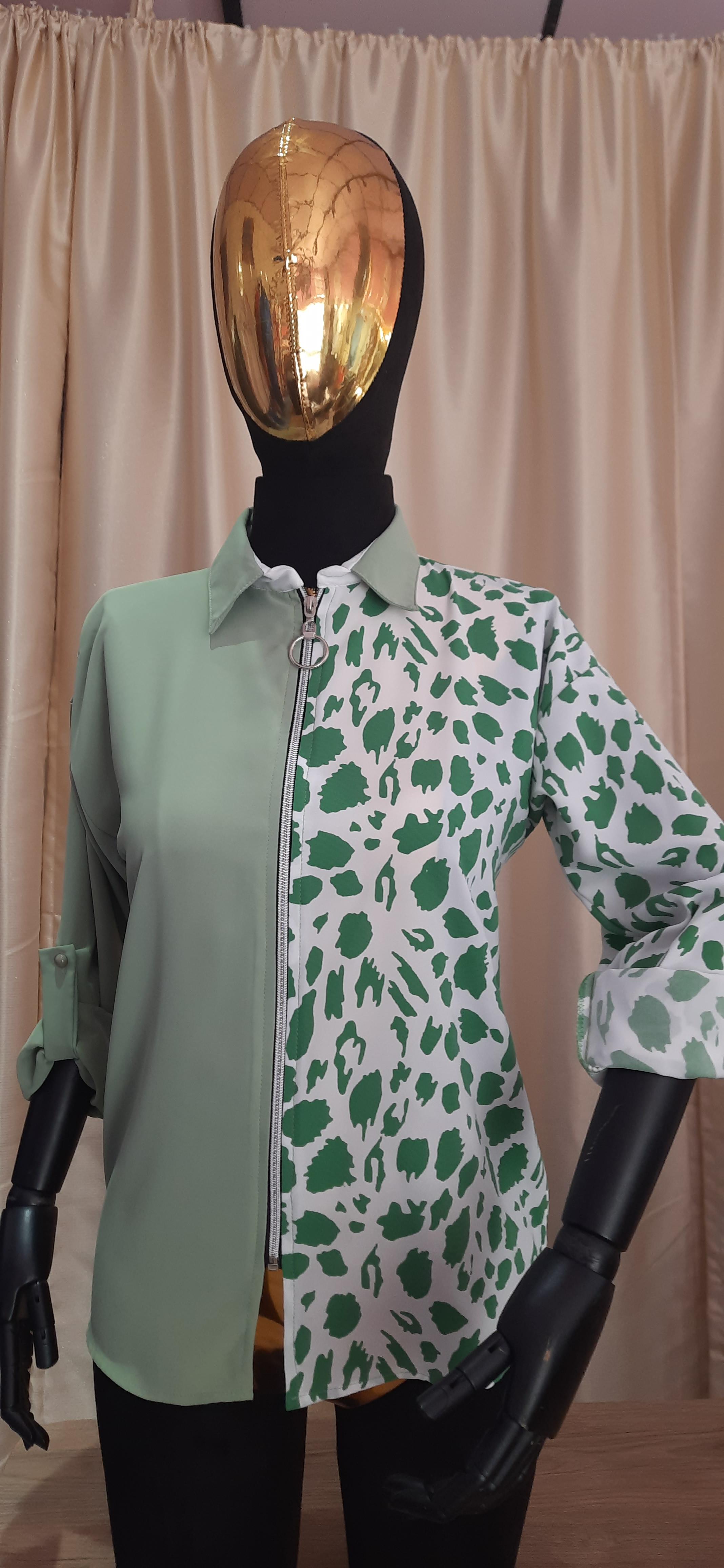 ZÜRAFA DESEN GÖMLEK